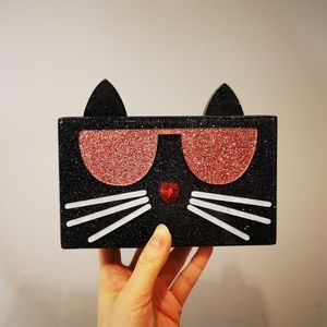 Karl Lagerfeld CHOUPETTE box clutch